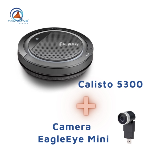 Calisto 5300 & Camera EagleEye Mini - Thiết Bị Họp Trực Tuyến, Hội Nghị Truyền Hình - Công Ty CP Viễn Thông Nam Long
